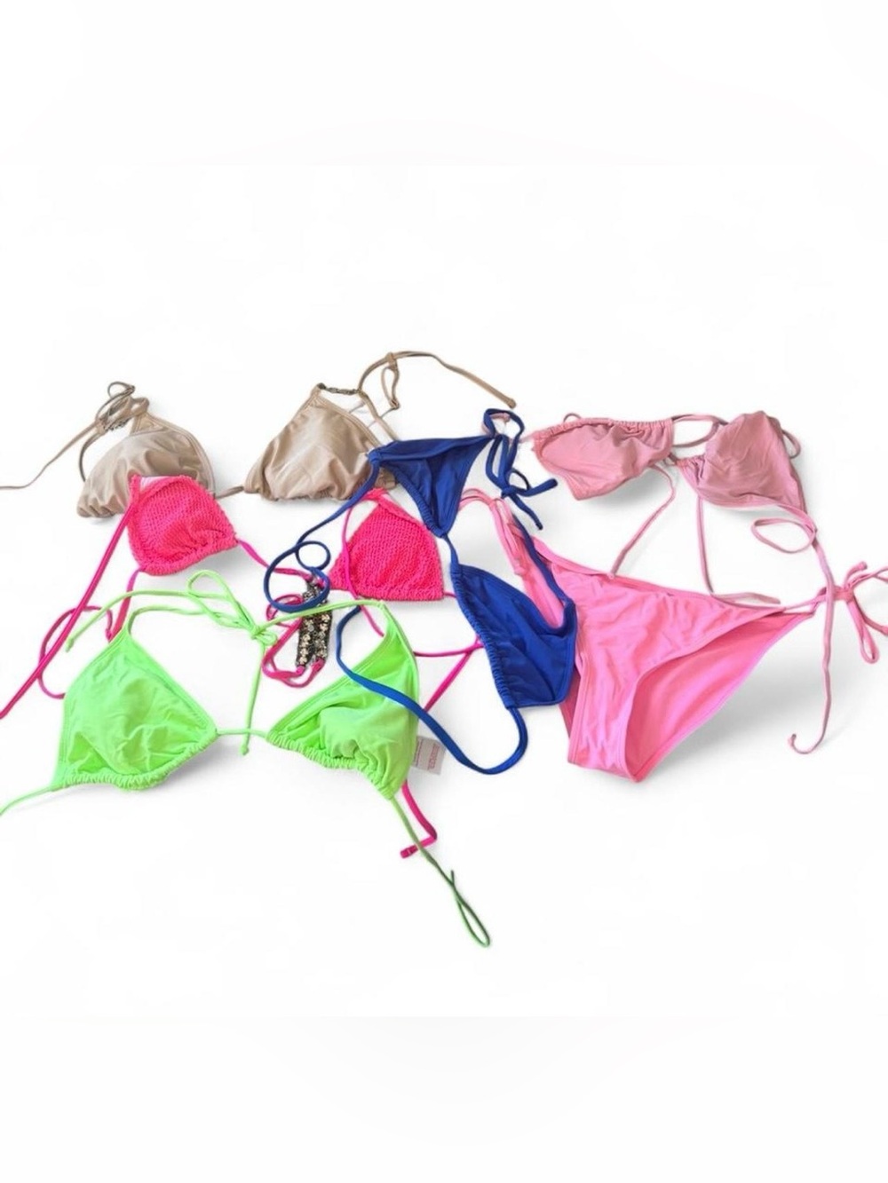 Womens Swimwear Bikini Bundle Sz L Summer Beachwear